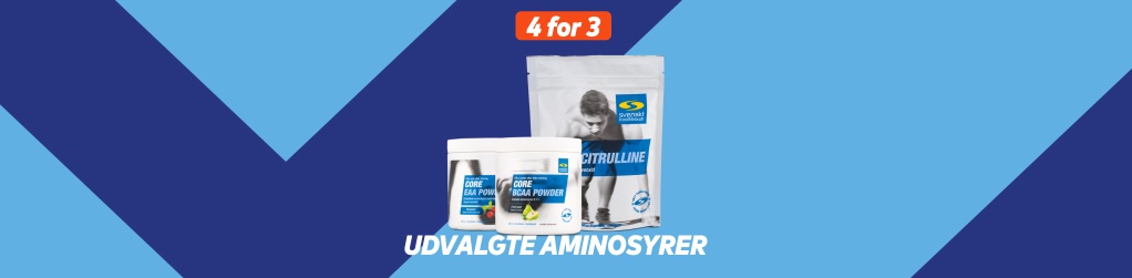 Uge 49: Aminosyrefavoritter - 4 for 3